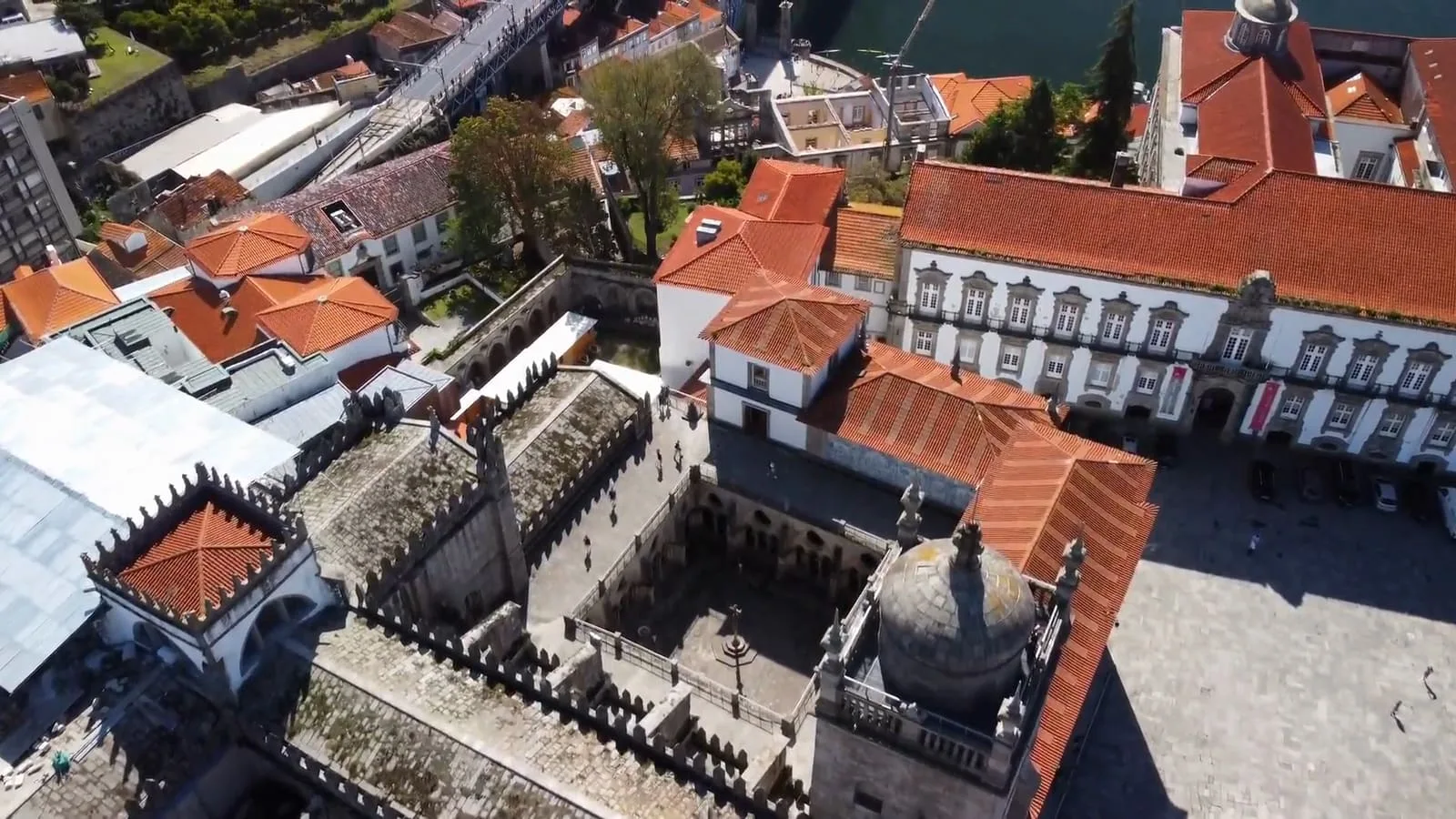 De stad Coimbra